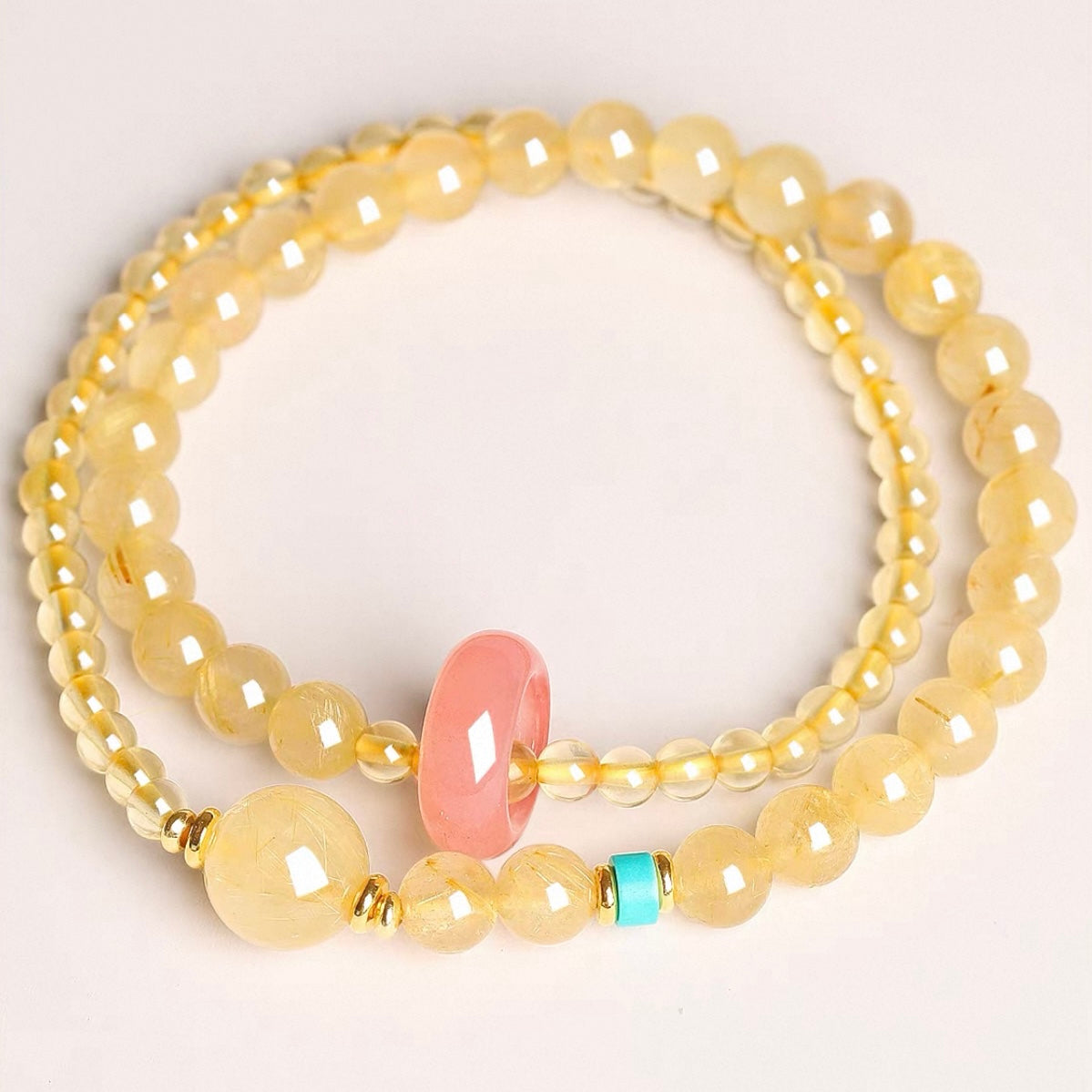 Natural Yellow Quartz Bracelet – A Wealth Magnet