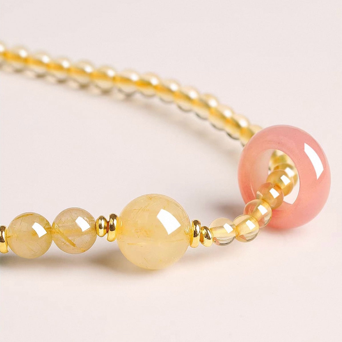 Natural Yellow Quartz Bracelet – A Wealth Magnet
