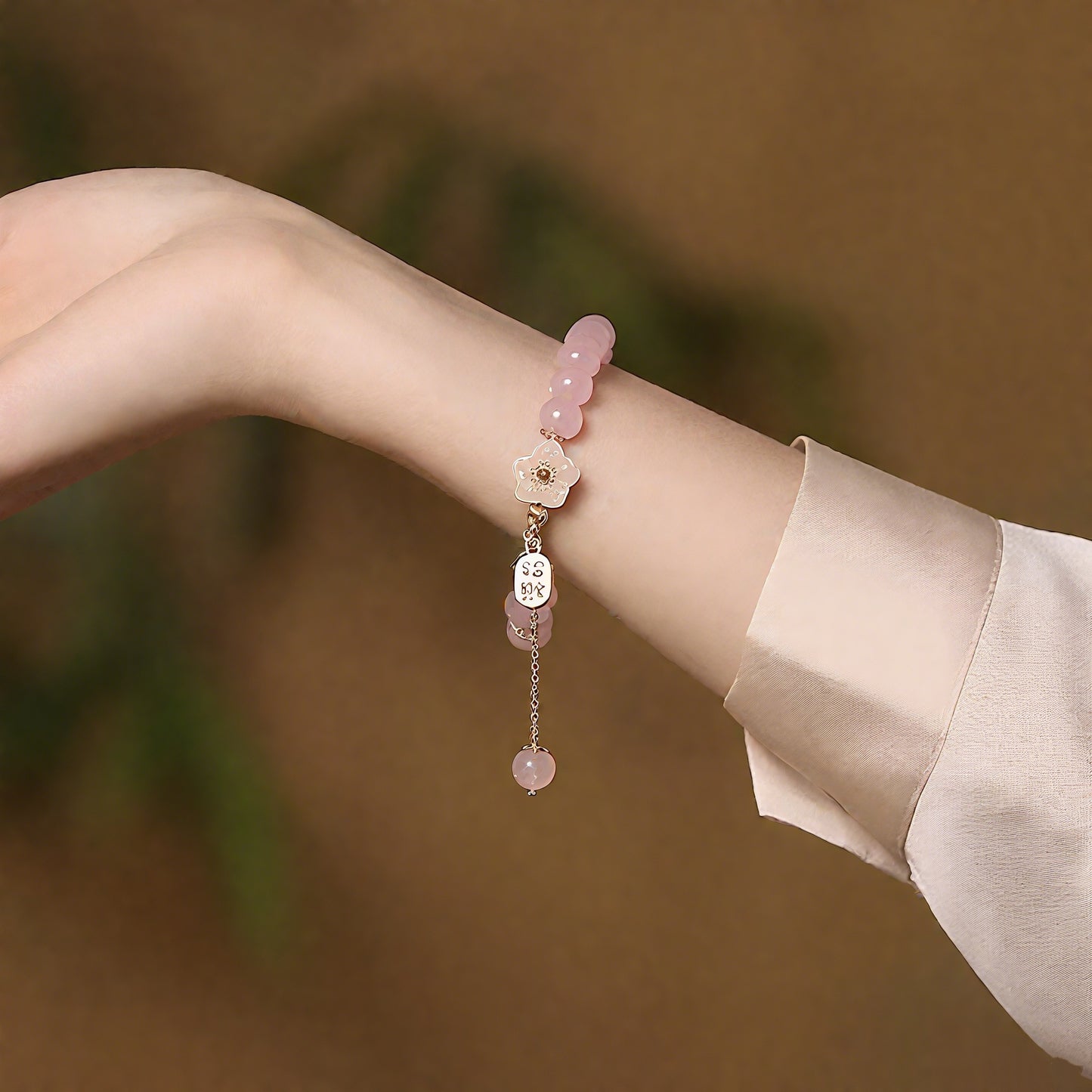Peach Blossom Natural Rose Quartz