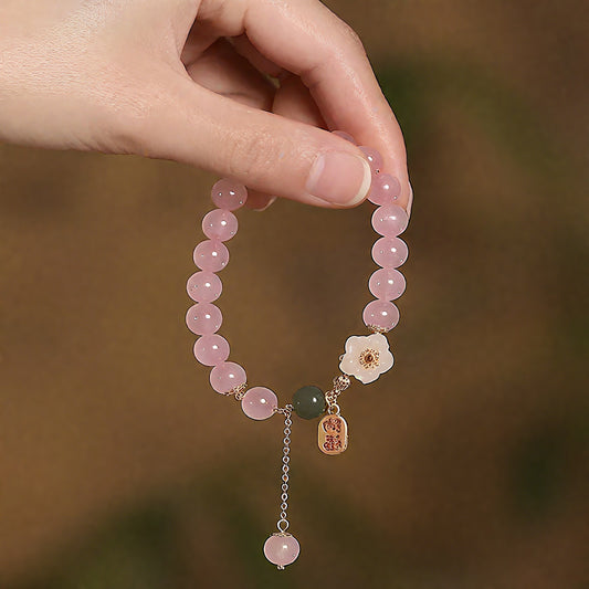 Peach Blossom Natural Rose Quartz