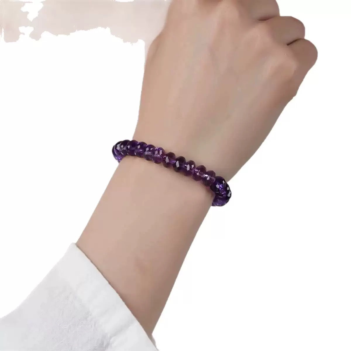 9mm Amethyst Bracelet