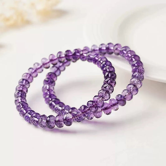 9mm Amethyst Bracelet