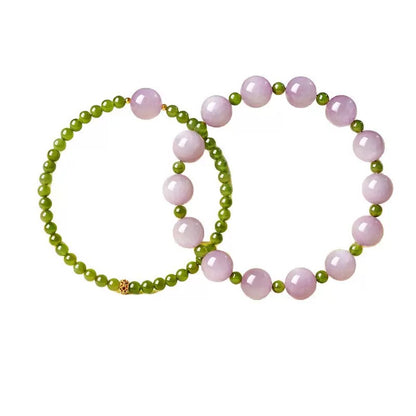 Hetian Jade Crystal Bracelet