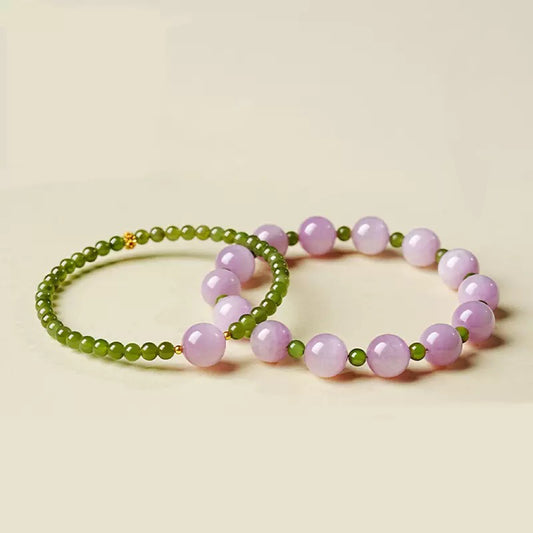 Hetian Jade Crystal Bracelet